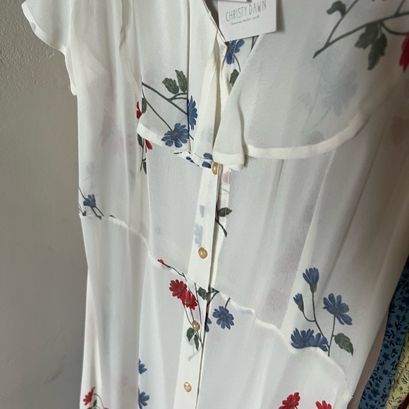 NWT Christy Dawn Daisy Dress Calendula Small - Picture 11 of 15